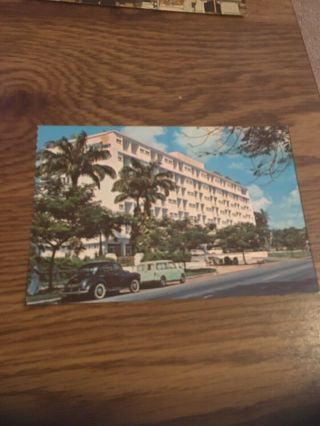 Vintage Postcard Hotel Singapura,  Inter - Continental,  Singapore