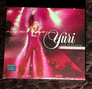 Yuri - Vive La Historia (cd/dvd,  2008) Special Edition Rare Bonus Tracks