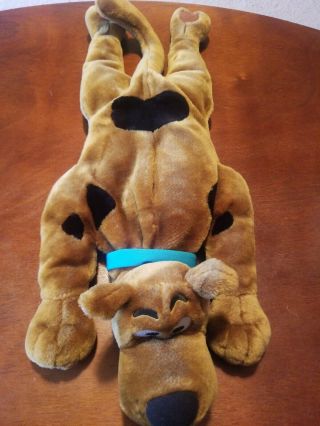 Rare Vtg Scooby - Doo Plush Talking Hug - Me Scooby 2000 With Tags