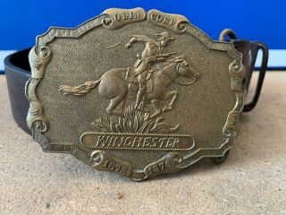 Rare Vintage Winchester Belt Buckle