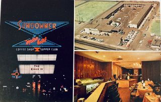 The Sundowner Motor Hotel,  Albuquerque,  Mexico - Vintage Postcard