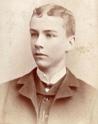 Young Medical Student - 1870s/80s Cdv Photo - Lindenmuth - Allentown,  Pa