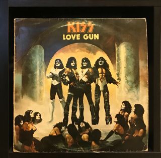 Kiss Love Gun Lp Turkish Pressing Max 1765 Vinyl Glam Rare 1977 Hard Rock Rare