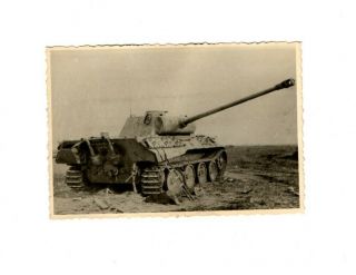 - Wwii German Panther Panzer Tank Photo - German Archives Rare