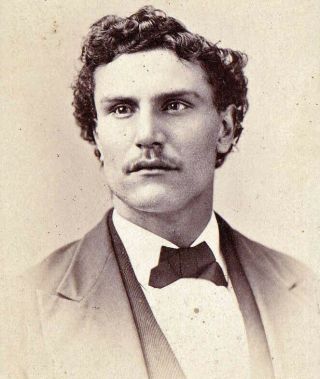 Dashing Young Gentleman - Late 1870s Cdv Photo - J.  H.  Smith - Newark,  Nj
