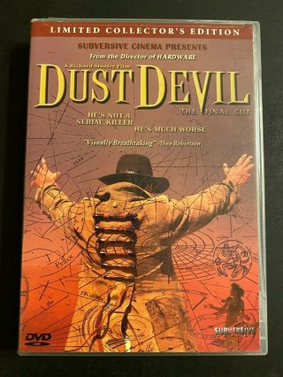 Dust Devil Dvd 5 - Disc Set " The Final Cut " Subversive Limited Edition Rare Oop