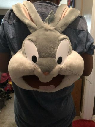 1996 Rare Warner Bros Bugs Bunny Purse/backpack Rabbit Head Purse