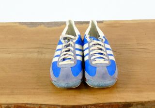 Adidas Sl 72 Light Blue Nylon Suede Trainer Sneaker Rare Men 
