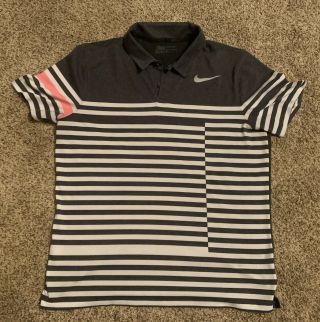 Nike Men’s Golf Polo Shirt.  Size: Large.  Extremely Rare Color Pattern.