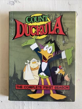 Count Duckula The Complete First Season Dvd 3 Disc Set Rare Htf Animation