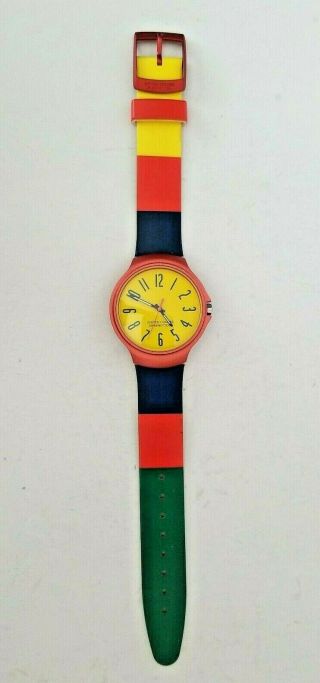 Vintage United Colors Of Benetton Camel World Map Watch