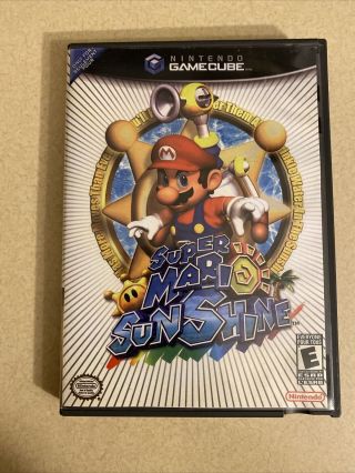 Rare Mario Sunshine (gamecube,  2002) Usa Version