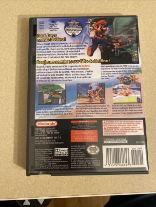 RARE Mario Sunshine (GameCube,  2002) USA Version 2