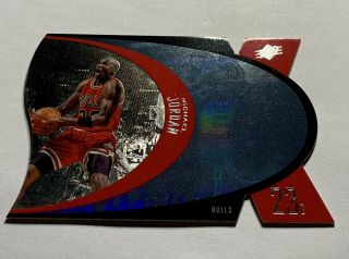 Michael Jordan 1996 - 97 Upper Deck SPX Die - Cut Hologram SPX - 5 SP Rare 3