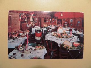 Club El Bianco Restaurant Chicago Illinois Vintage Postcard 1975