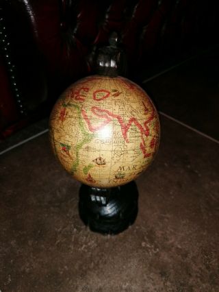 Vintage Desk Top World Map Globe 2