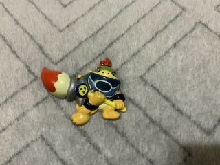 Epoch Mario Sunshine Magnet Bowser Jr Figure Extremely Rare