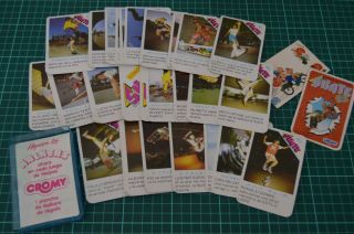 Rare Vintage 1989 Skate Skateboarding Playing Cards Argentina Complete Set