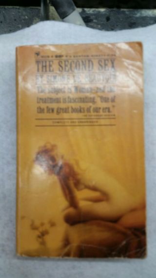Rare Paperback Second Sex - Paperback By De Beauvoir,  Simone