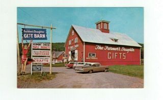 Vt St Johnsbury Vermont Vintage Post Card " The Farmer 