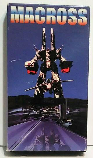 Macross Do You Remember Love? Unedited Us Release Rare Vhs Robotech