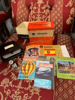Vintage View Master Light Attachment For Model E Viewer