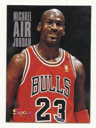Michael Jordan - Chicago Bulls - German Bravo Sport Card - Rare