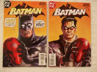 Batman 638 2005 1st & Rare 2nd Print Variant Jason Todd Revealed Red Hood Joker3