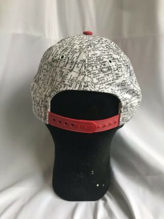 Vintage Ohio State Map All Over Print Snapback Hat Cap Made in USA 2
