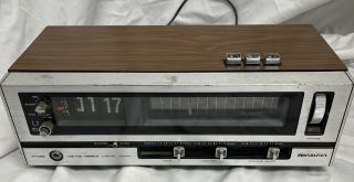 Vintage Rare Flip Clock Soundesign 3933 B Fm/am Stereo Receiver Work