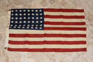 Rare Annin Sterling Usa American Flag 48 Stars All Wool Bunting - 15x24 1/2 Inches
