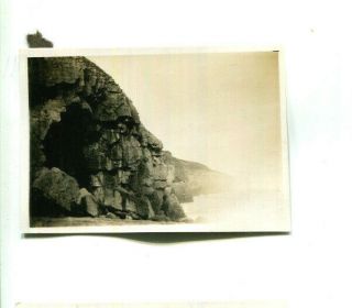 1931 Photograph From Broken Devon Album Visit To Swanage Tilly Whim Caves (2)