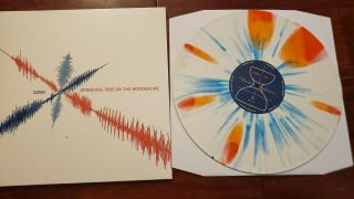 Ozma Spending Time On The Borderline Vinyl Lp Colored Orange White Blue Rare Oop