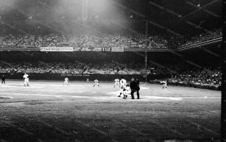 1960s 35mm B&w Negative Roger Maris Yankees Vs White Sox Comiskey Park
