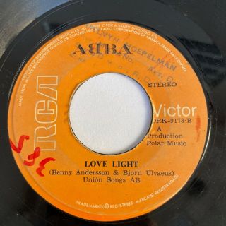 Abba - Love Light / Chiquitita - Rare Dominican Republic 45