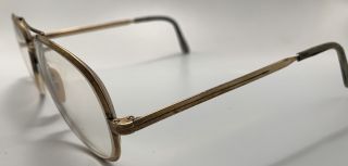 Vintage Cottet Aviator Eyeglasses 1/30 14k Gold - Filled 56 - 5 3/4 - 142 France Rare