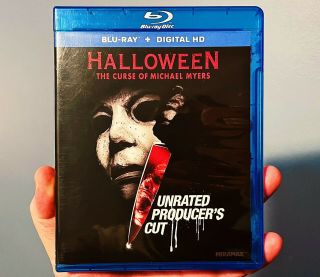 Halloween 6: The Curse Of Michael Myers Unrated Producer’s Cut Blu Ray,  Oop Rare