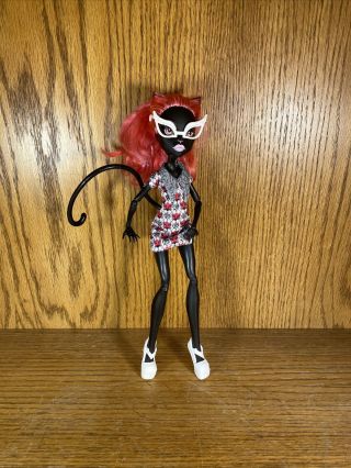 Monster High Catty Noir Geek Shriek Rare Htf With Glasses - Great Shape