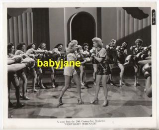 Betty Grable Jane Wyman 8x10 Photo Boxing Pinup 1942 Footlight Serenade