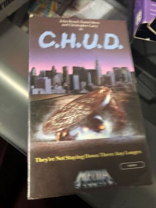 C.  H.  U.  D.  Beta Tape Not Vhs 1984 Chud Rare Horror Media Release