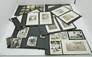 Vintage Black And White Family Photo Album Over 80 Pictures