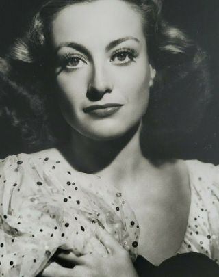 George Hurrell Joan Crawford Photo Limited Edition 11x14