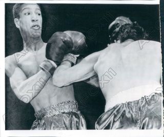 1961 Golden Glove John Jacobs Blocked Winner Tom O Shea Punch Press Photo