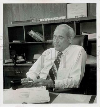 1973 Press Photo Pennsylvania Lottery Director Henry Kaplan - Pna23167