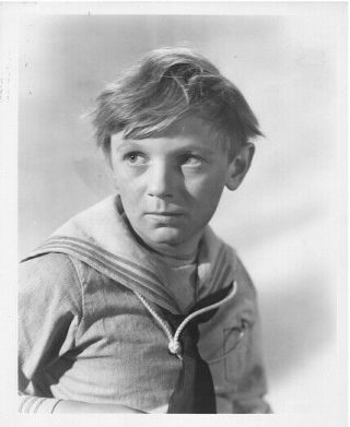 Peter Rudolph Jones Child Actor,  Vintage 1949 8x10 Press Photo The Blue Lagoon