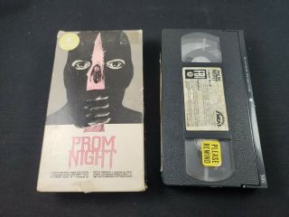 Prom Night Vhs Mca Horror Slasher 1981 Rare
