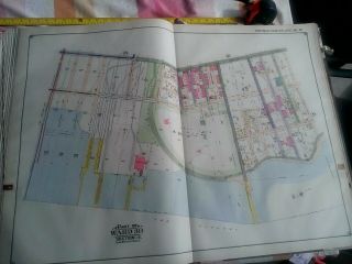 1917 Brooklyn Sunset Park Bay Ridge 60th - 74th Street Ny Owls Head Park Atlas Map