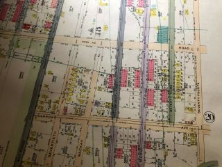 1917 Brooklyn Sunset Park Bay Ridge 60th - 74th Street NY Owls Head Park Atlas Map 2