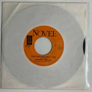 Johnny Wells - Lonely Moon / The One And Only One - Rare Mexican 7 " Single Soul
