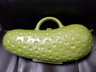 Fesco Pickle 13 " Lunch Box Carrying Case Novelty Rare